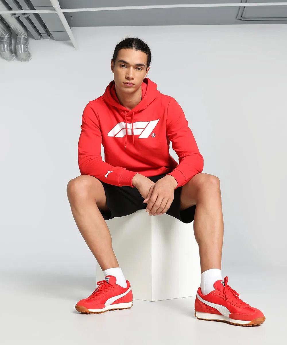 PUMA Sudadera con Capucha F1 ESS Motorsport Logo Hombre, Sudadera Motorsport con Capucha para hombre