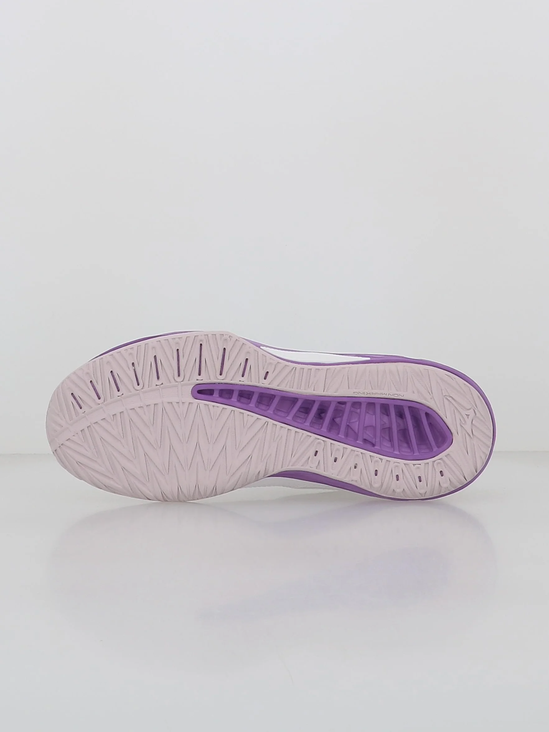 Mizuno Thunder Blade Z V1GC237010 - Zapatillas de voleibol para mujer, color blanco y morado