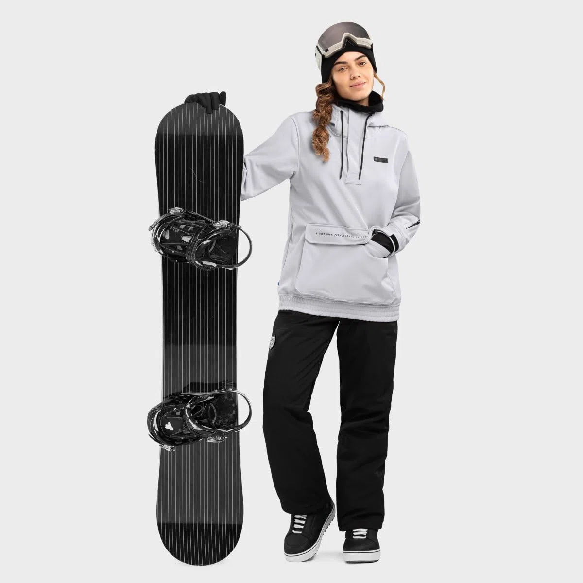 SIROKO Chaqueta para snowboard/esquí esquí y nieve W3-W Lhotse Gris