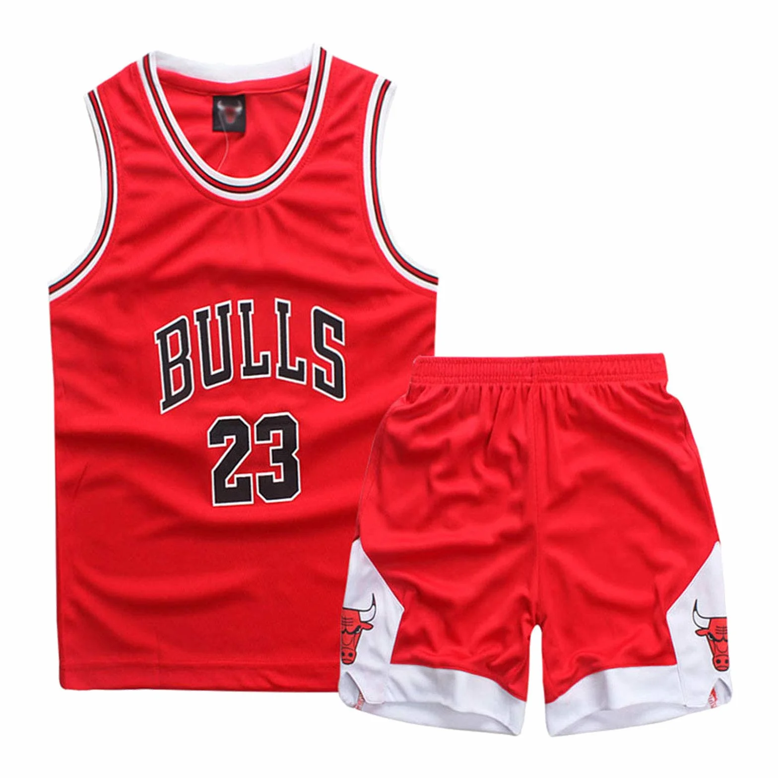 Camisetas de baloncesto Camiseta de tirantes activa y juego corto para niños