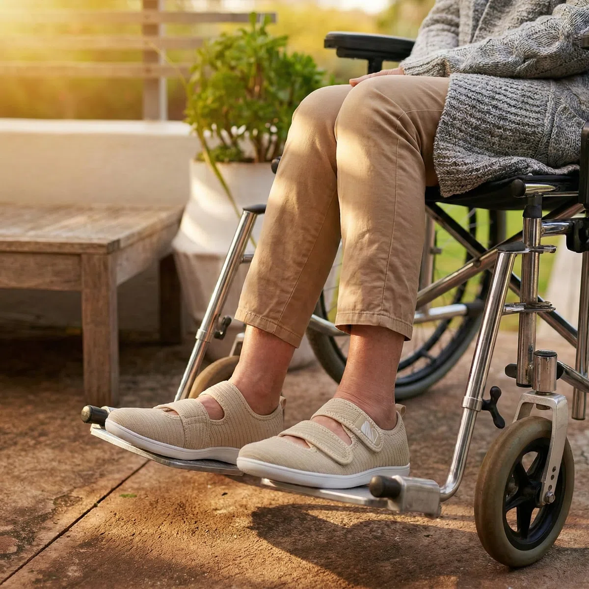 Besroad Zapatos para caminar para mujer, zapatos anchos para diabéticos, ajustables, informales, transpirables, sin caída, para artritis, edema, para interiores y exteriores
