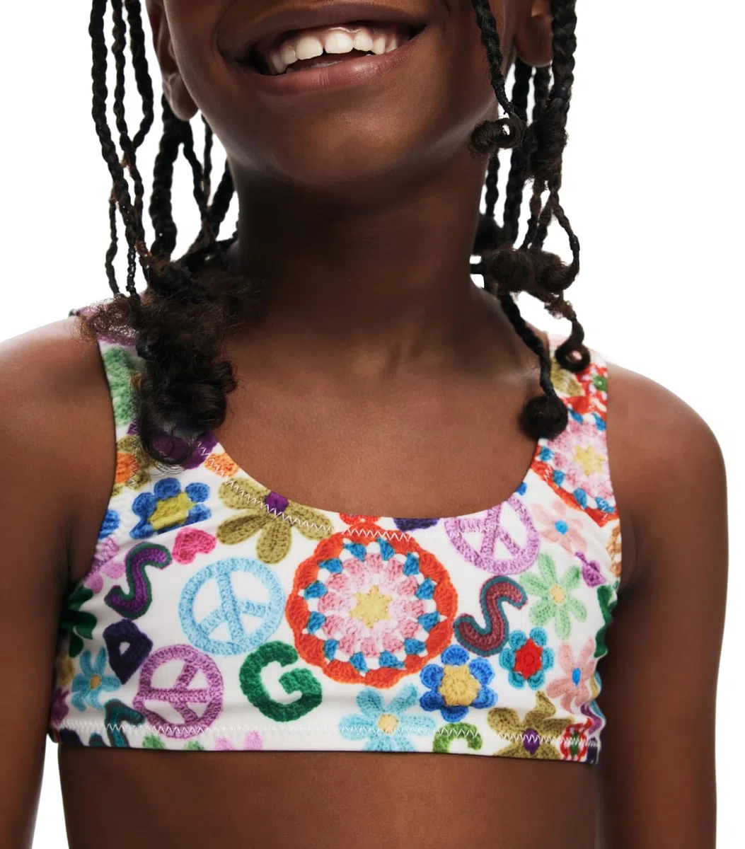 Desigual Swim_Venice Bikini Top Niñas