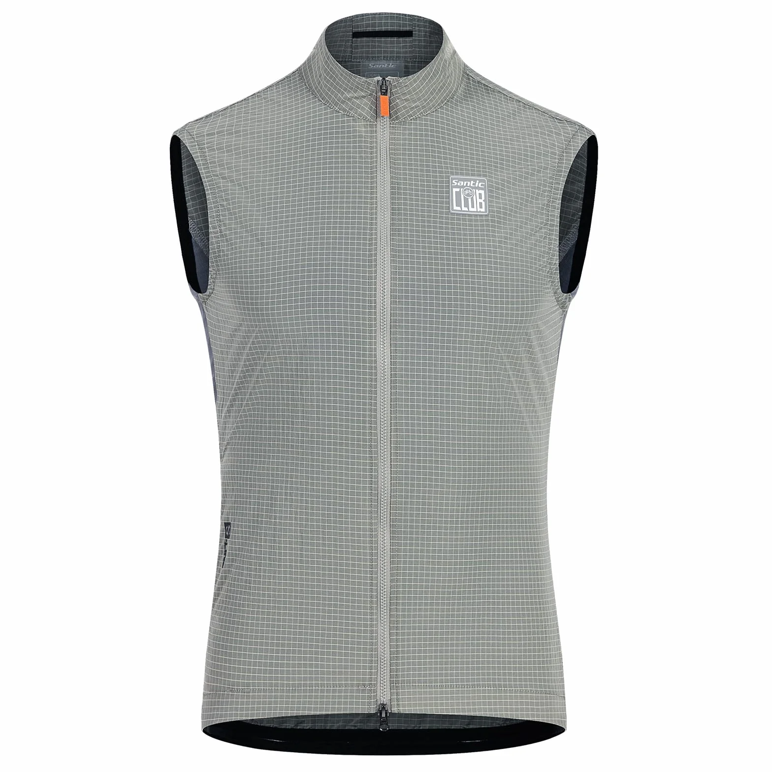 Santic Chaleco de ciclismo para hombre y mujer, sin mangas