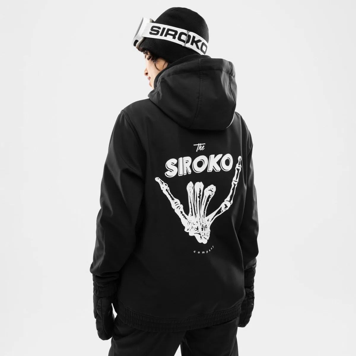 SIROKO - Chaqueta de Nieve para Mujer W1-W Shaka - S - Negro