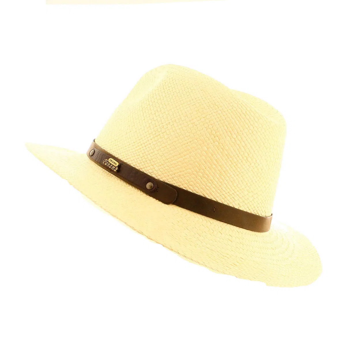 Cuenca – Sombrero Panamá de paja, Sombrero Fedora, ala baja