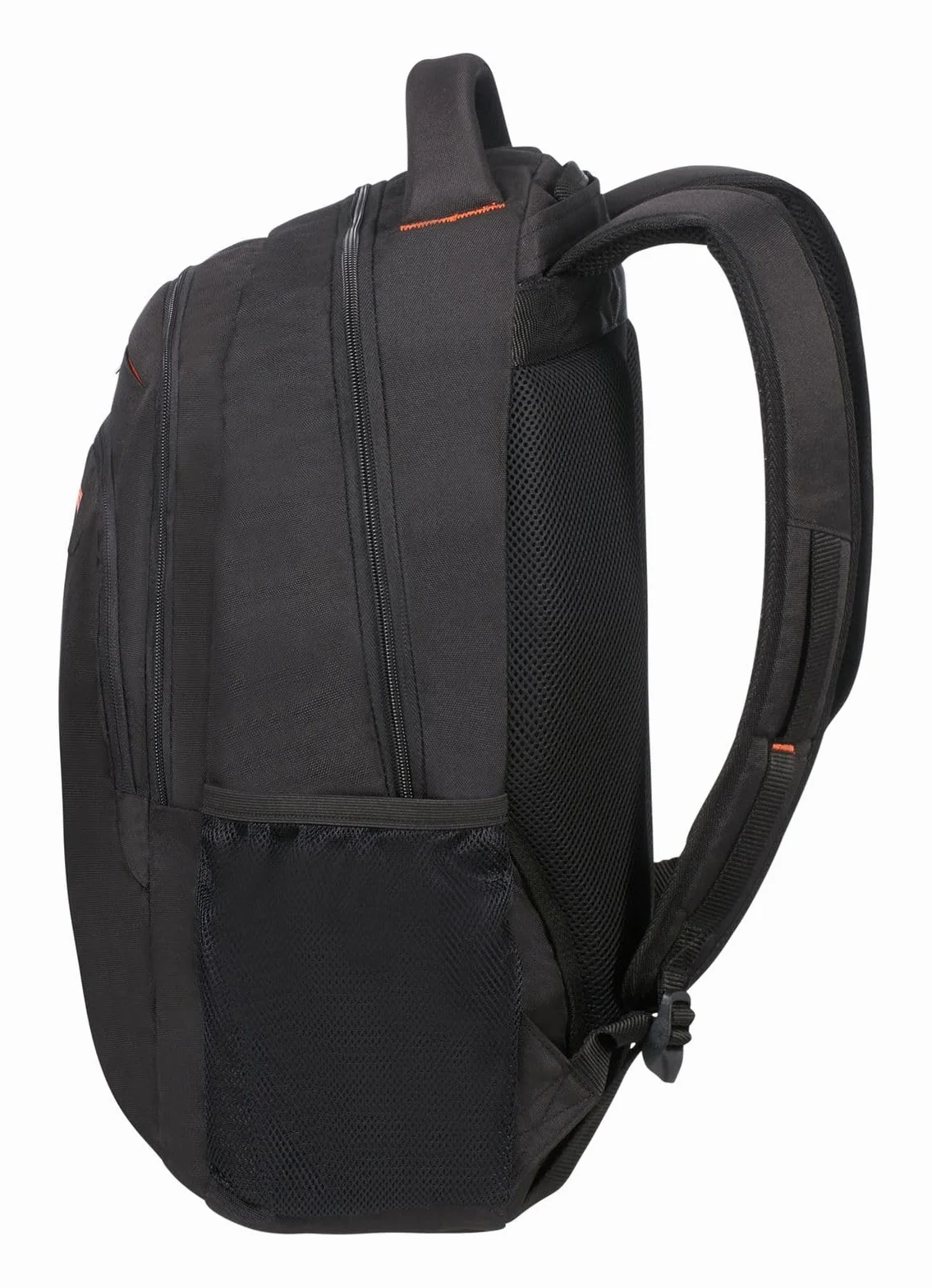 American Tourister AT Work - Mochila para portátil 17.3 pulgadas, 52 cm, 34 L, Negro/Naranja (Black/Orange)