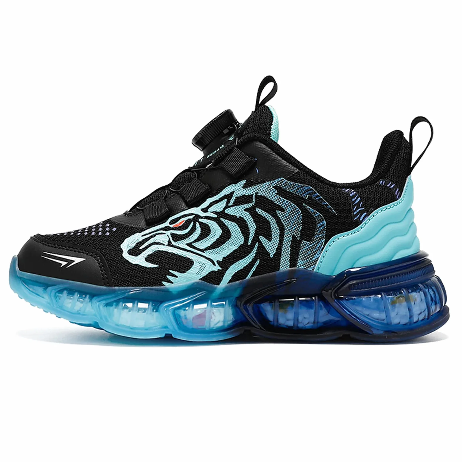 Zapatillas deportivas para niños, modernas, con diseño de tigre, cómodas, transpirables, ligeras, para exteriores, para el tiempo libre, para correr, talla 28-39