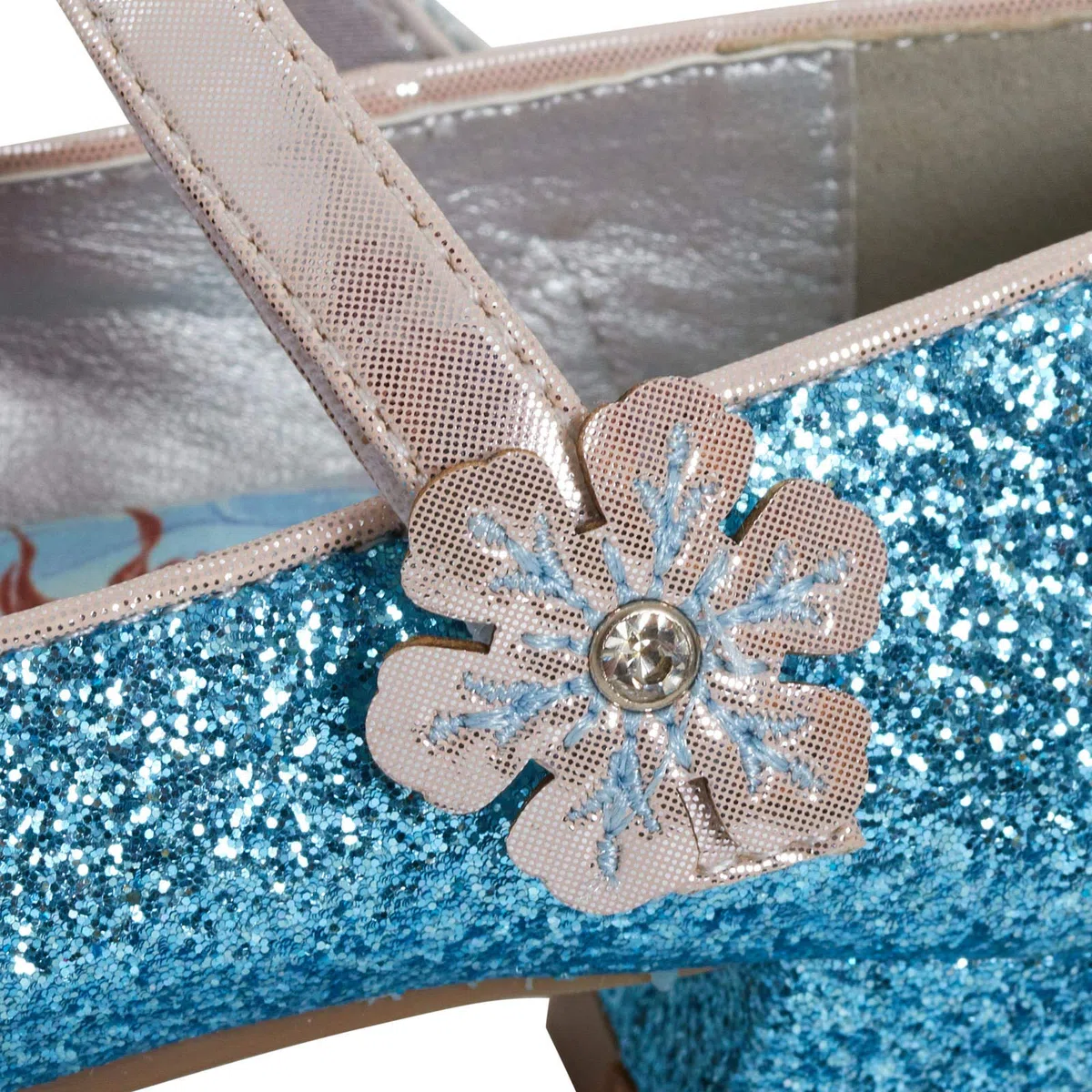Disney Frozen - Zapatos de vestir con purpurina para niñas