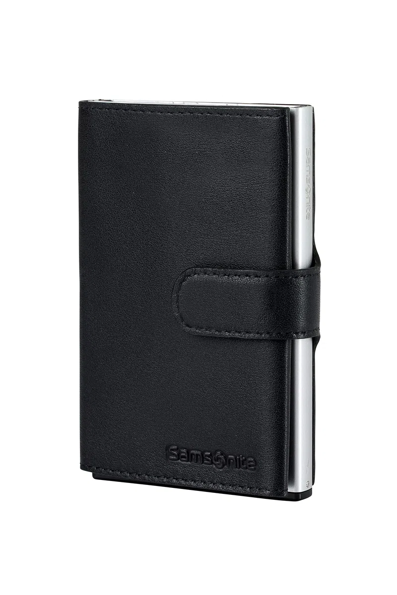 Samsonite ALU Fit SLG - Billetera, 10.2 cm, Negro (Negro)