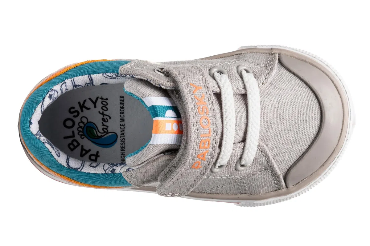 Zapatillas de Lona Barefoot para Bebé Niño Pablosky Goma 984550