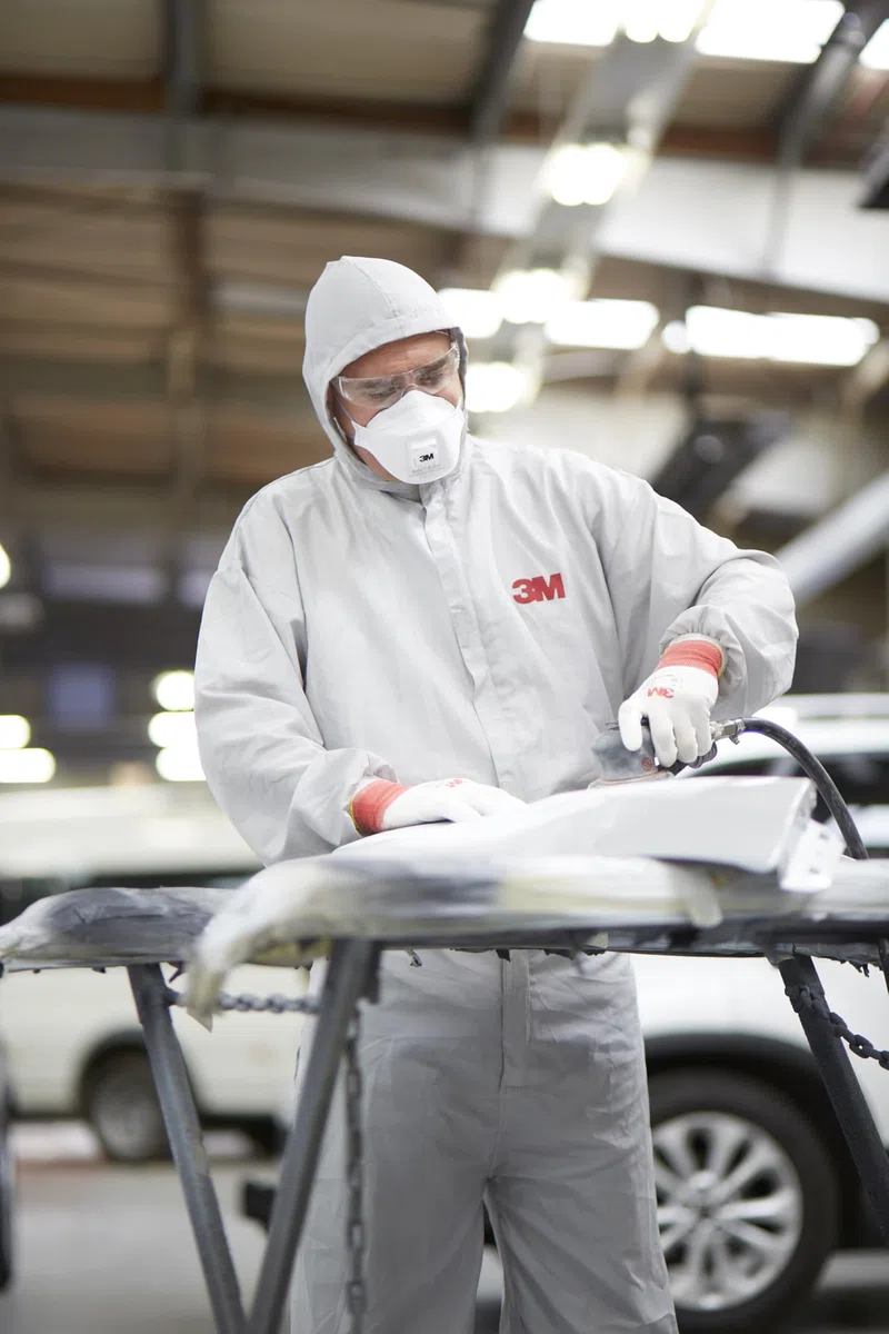 3M 50425XL - Prenda de protección lavable en poliéster, talla XL (10 unidades)