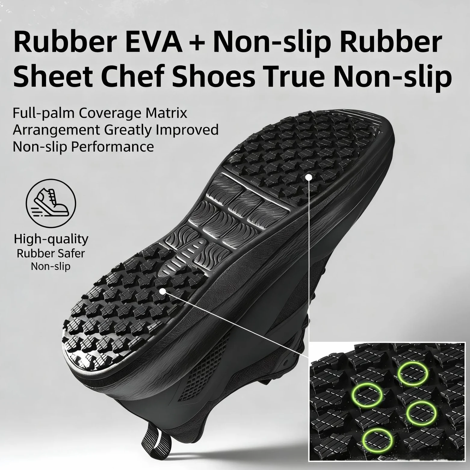Zapatos de Cocina para Hombre Antideslizantes Impermeables para Chef. Zapatos Profesionales para Hombre cómodos Deportivos y Acolchados