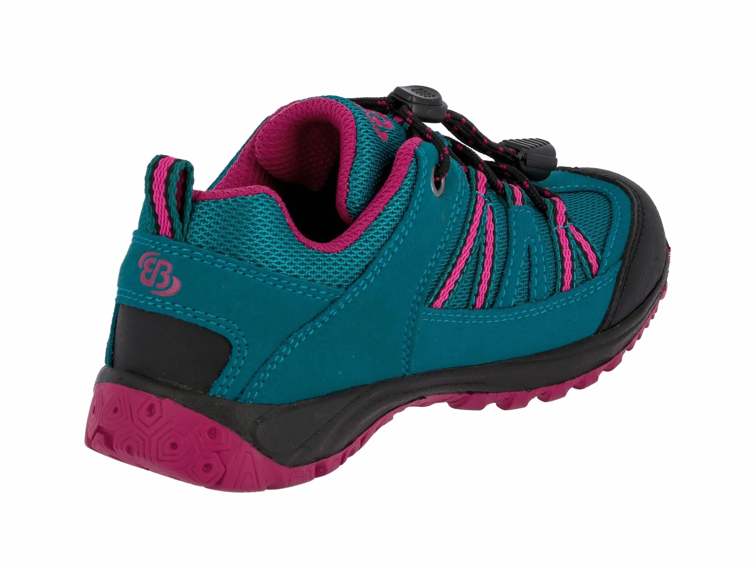 Brütting Zapatillas de Senderismo Unisex para niños Ohio Low Trekking & Senderismo, Turquesa Rosa., 28 EU