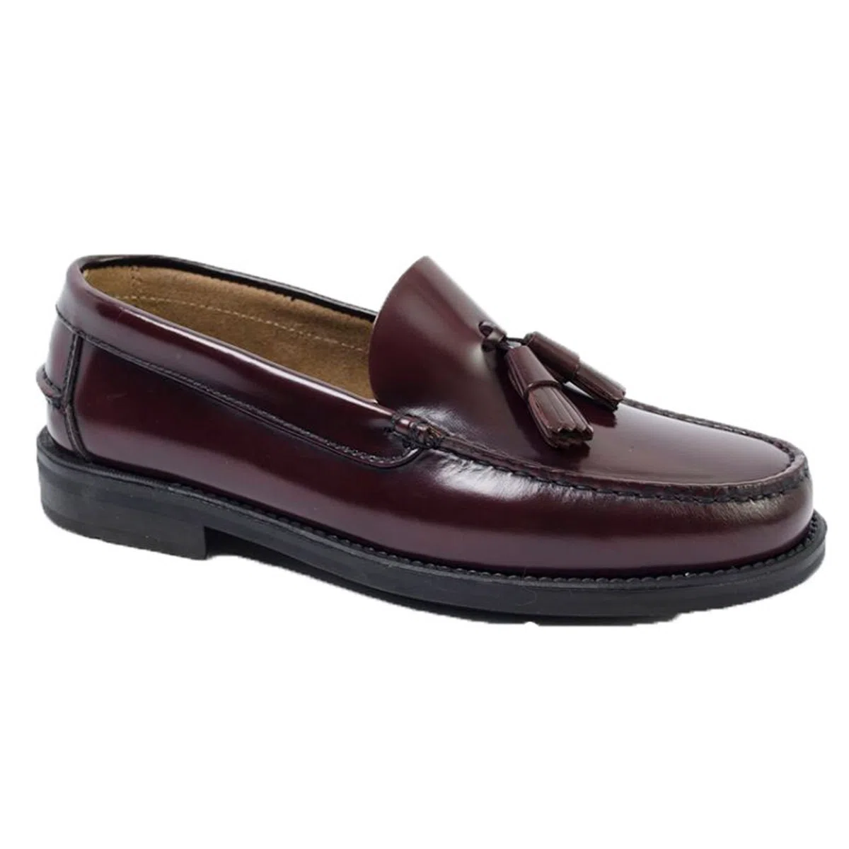 Made in Spain Castellanos borlas Suela Goma Edward´s en Negro