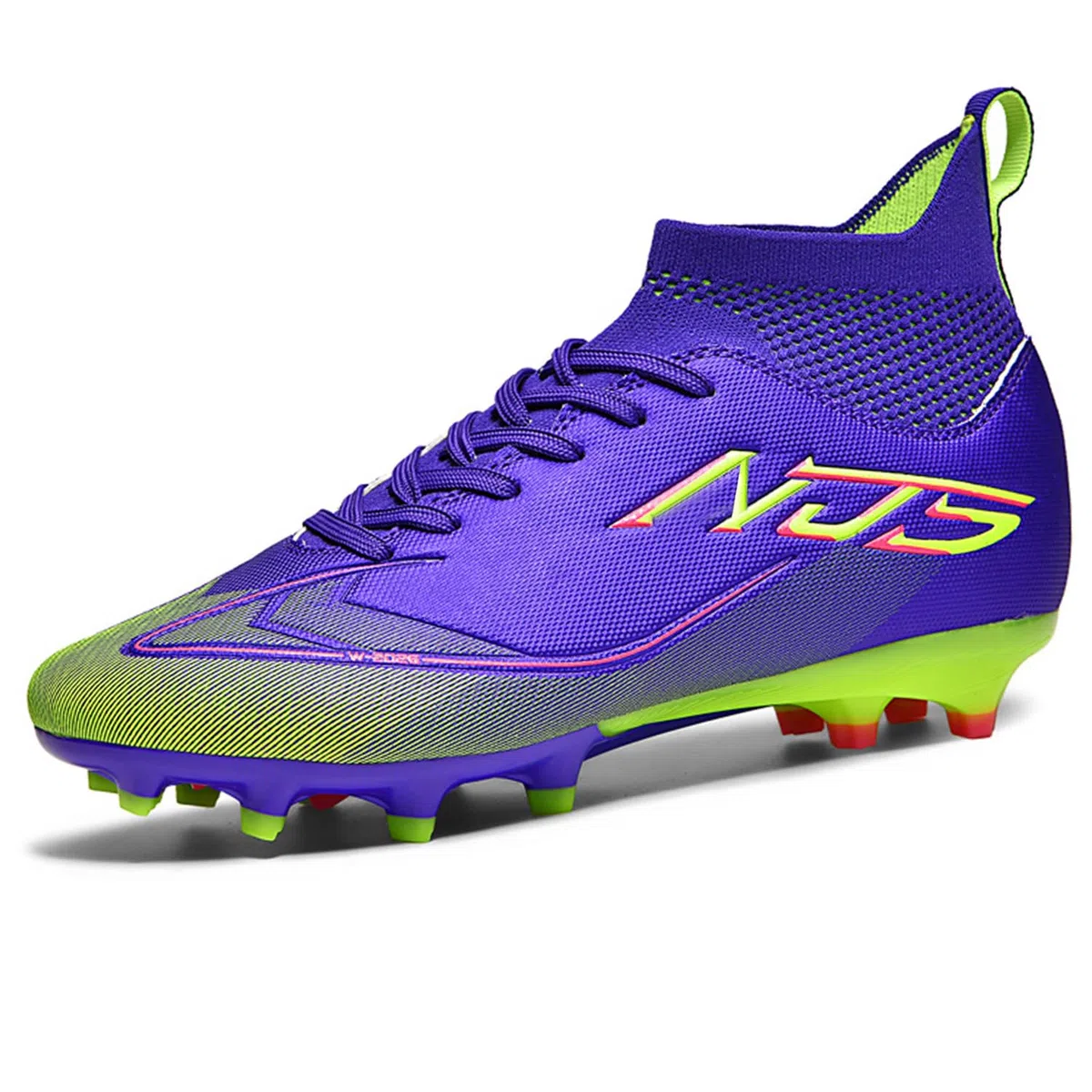 Zapatillas de Fútbol Hombre Profesionales Atletismo Calzado de Fútbol Zapatillas de Deporte Entrenamiento para Césped Artificial Futbol de Competición