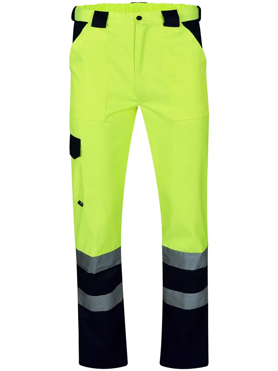 BWOLF Jinx - Pantalones de trabajo reflectantes, pantalones de seguridad, pantalones de trabajo, pantalones de verano, pantalones de trabajo para hombre