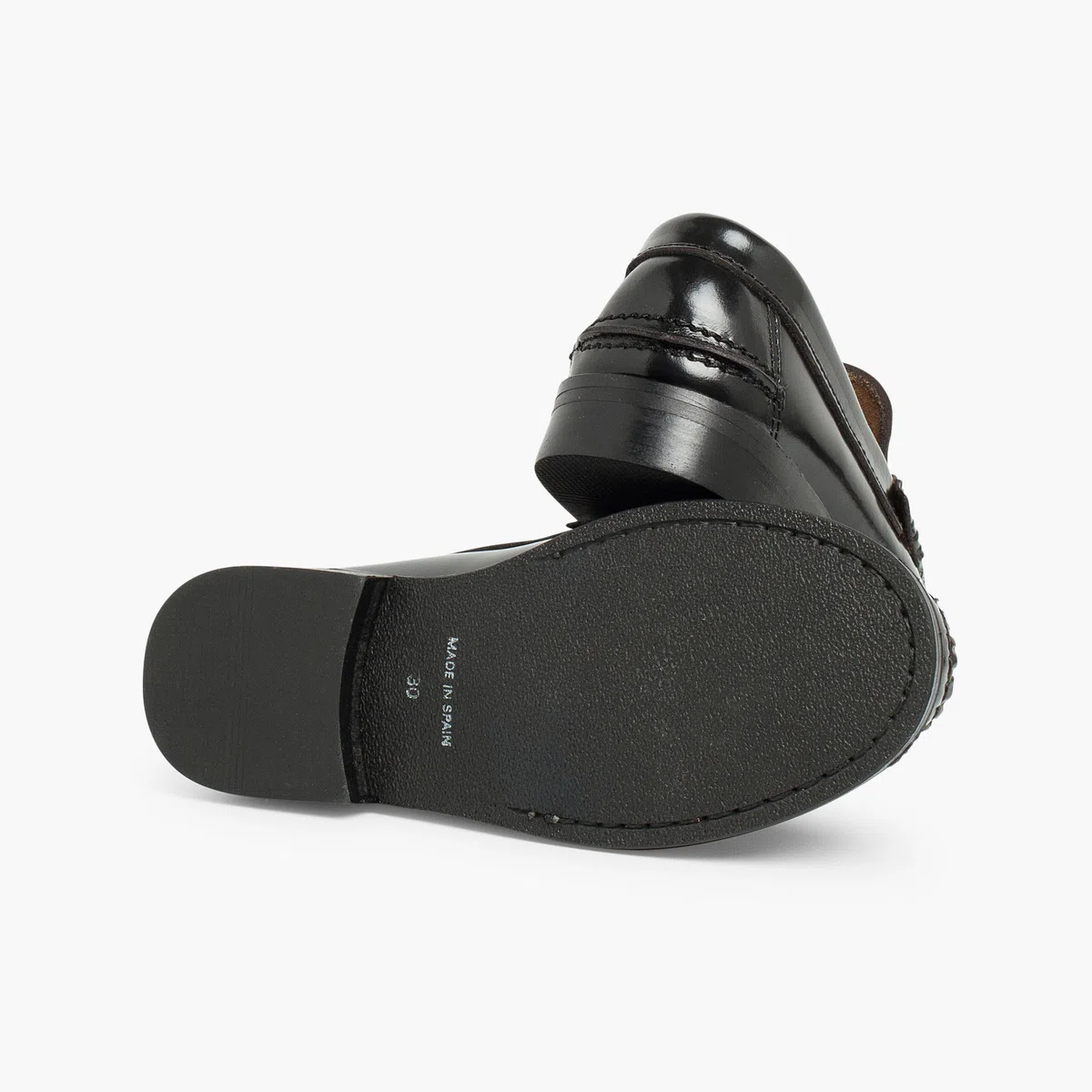 Pisamonas Zapatos Castellanos Mocasines De Piel para Niño
