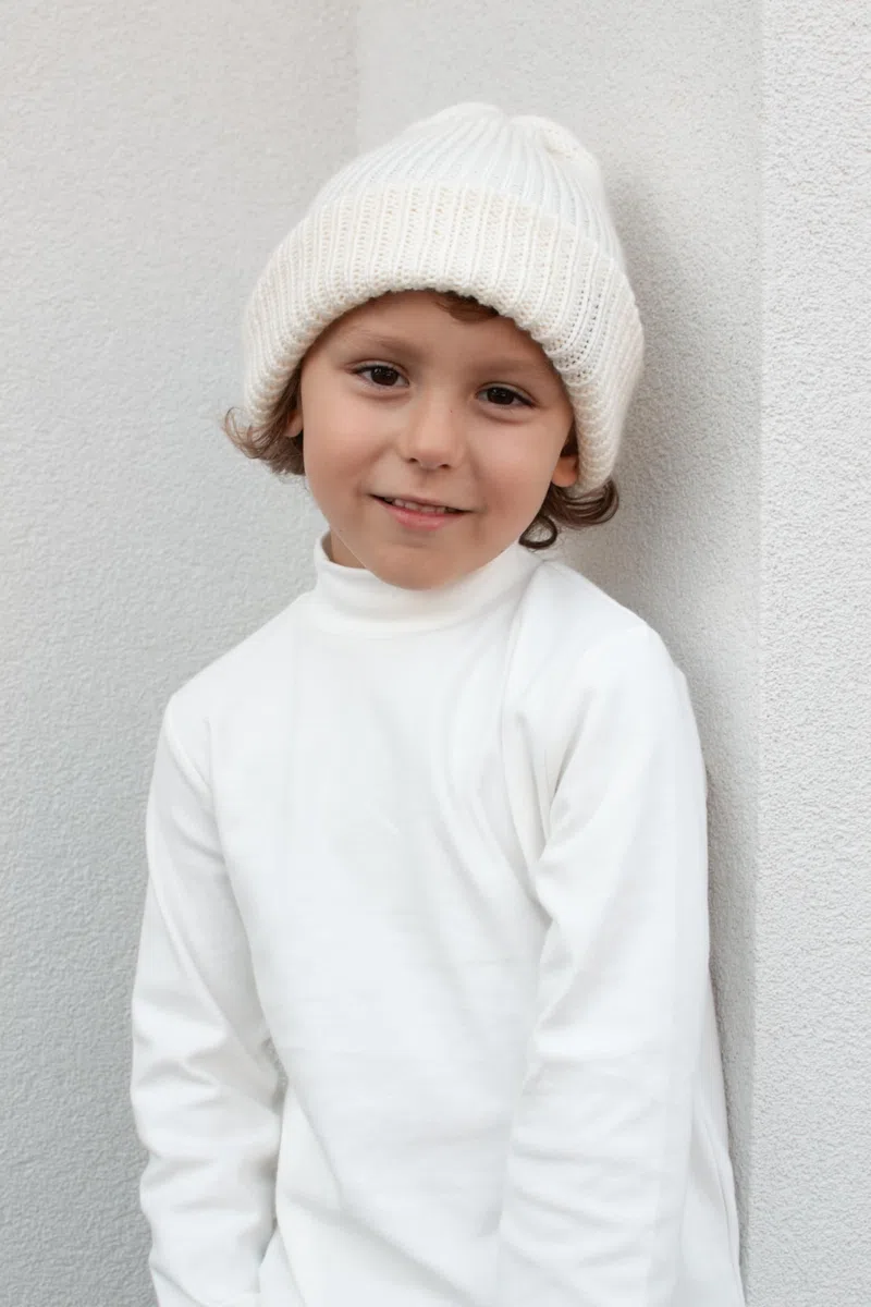 Volunboy Pack de 3 Camisetas Térmicas de Cuello Alto Manga Larga para Bebés y Niños 1-6 Años