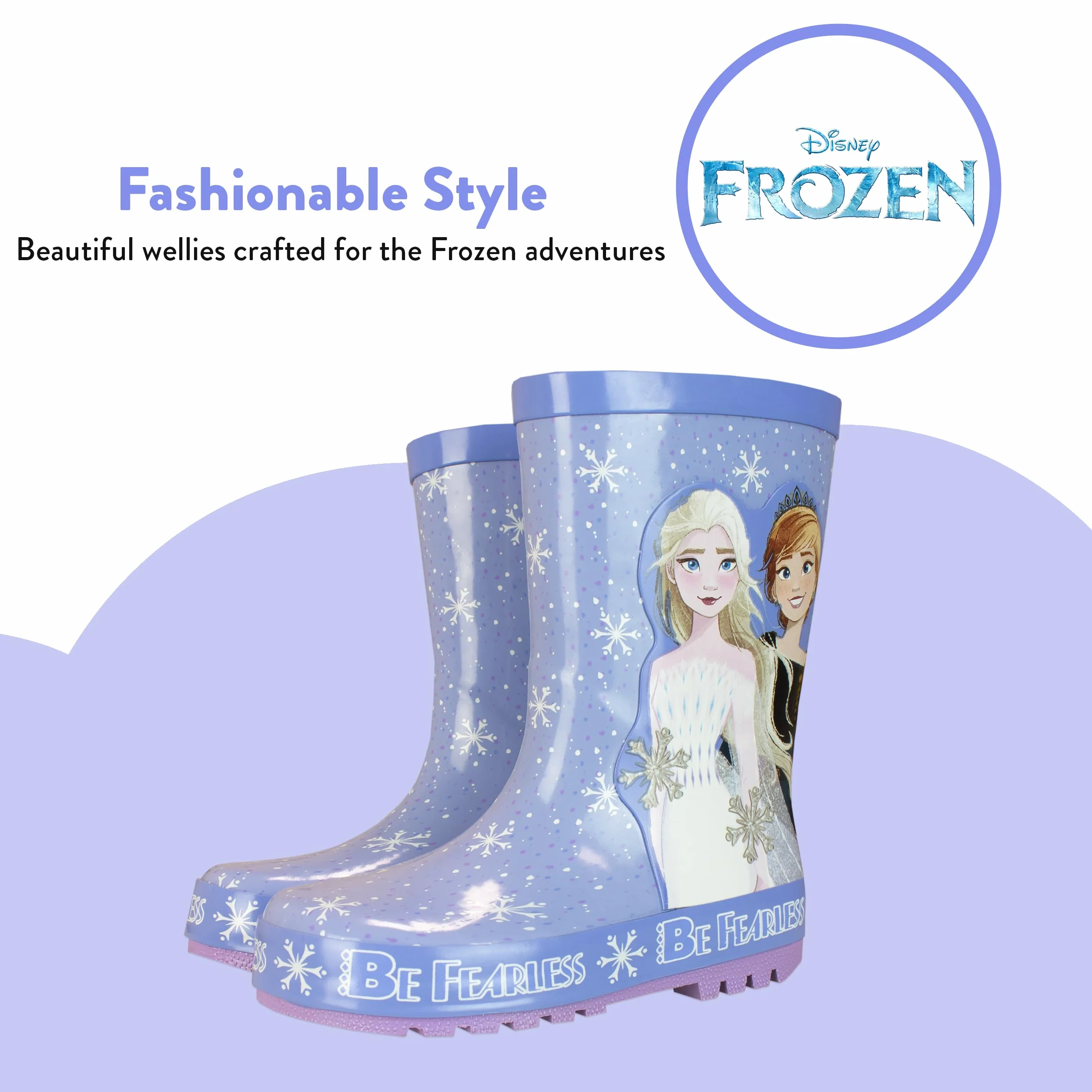 Disney Botas Impermeables para Niñas Frozen