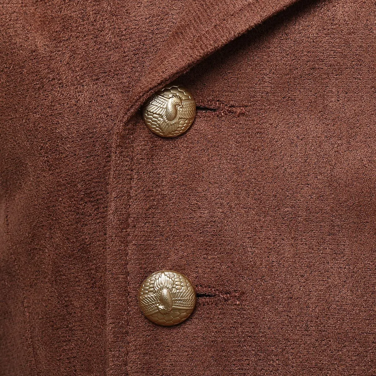 BPURB Chalecos de traje victoriano steampunk con doble botonadura gótica