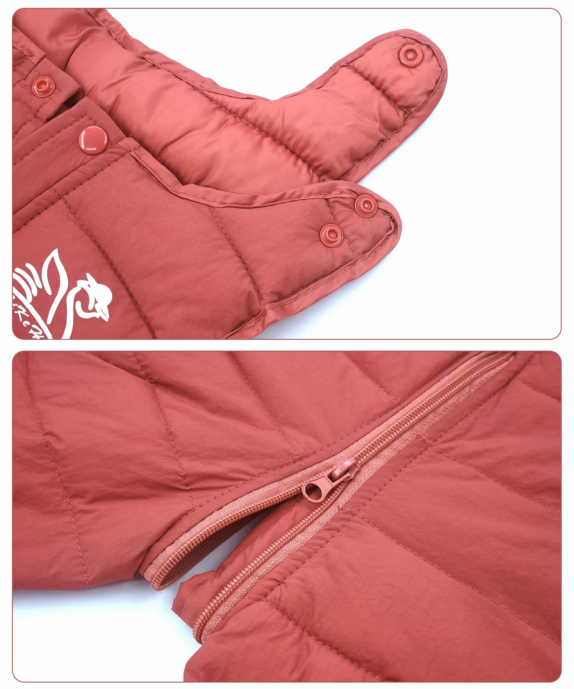 SEAUR Pantalones de plumón para bebé, ligeros, gruesos, cálidos, para la nieve, para niños, resistentes al viento, para exteriores, 9 meses, 3 años, talla 74-116