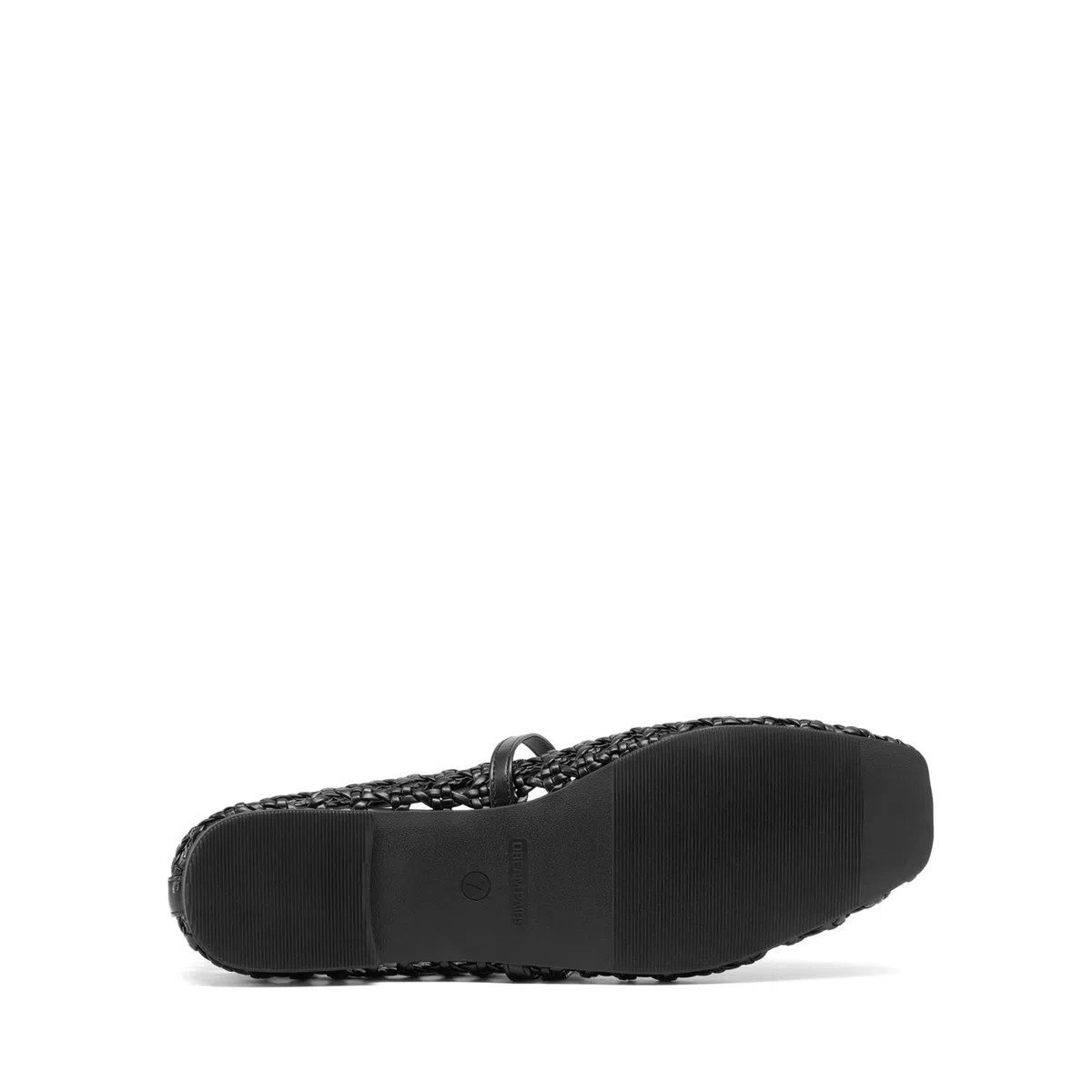 DREAM PAIRS Bailarinas de Mary Jane Tejidas para Mujeres, Cómodas y Elegantes, con Punta Cuadrada y Correa Ajustable