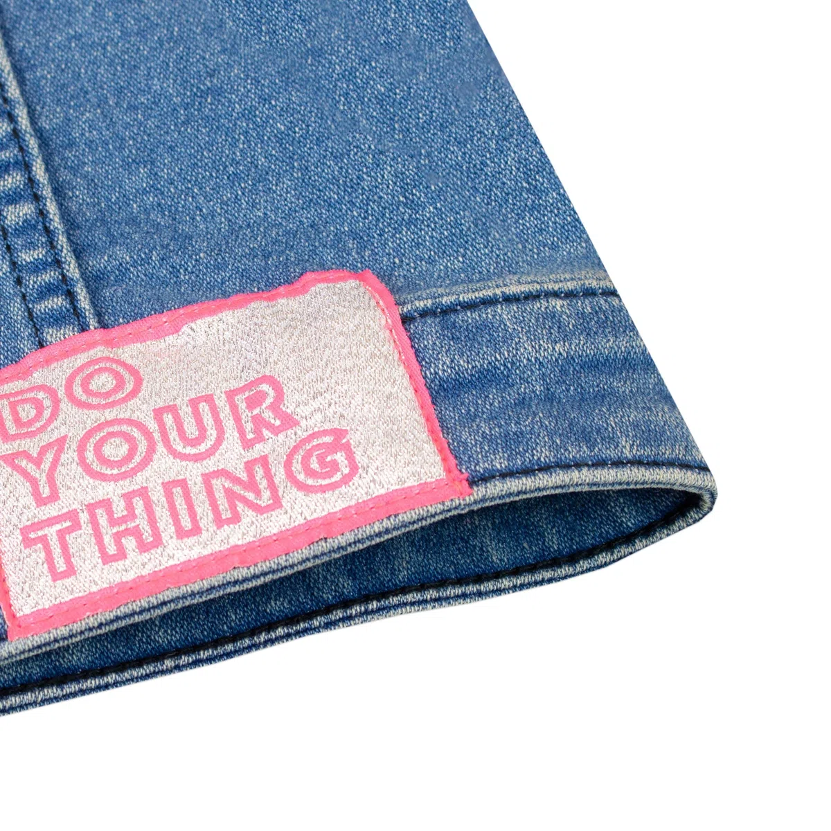 Barbie Bordado Chaqueta vaquera para Niñas Ropa de Exterior para Infantiles
