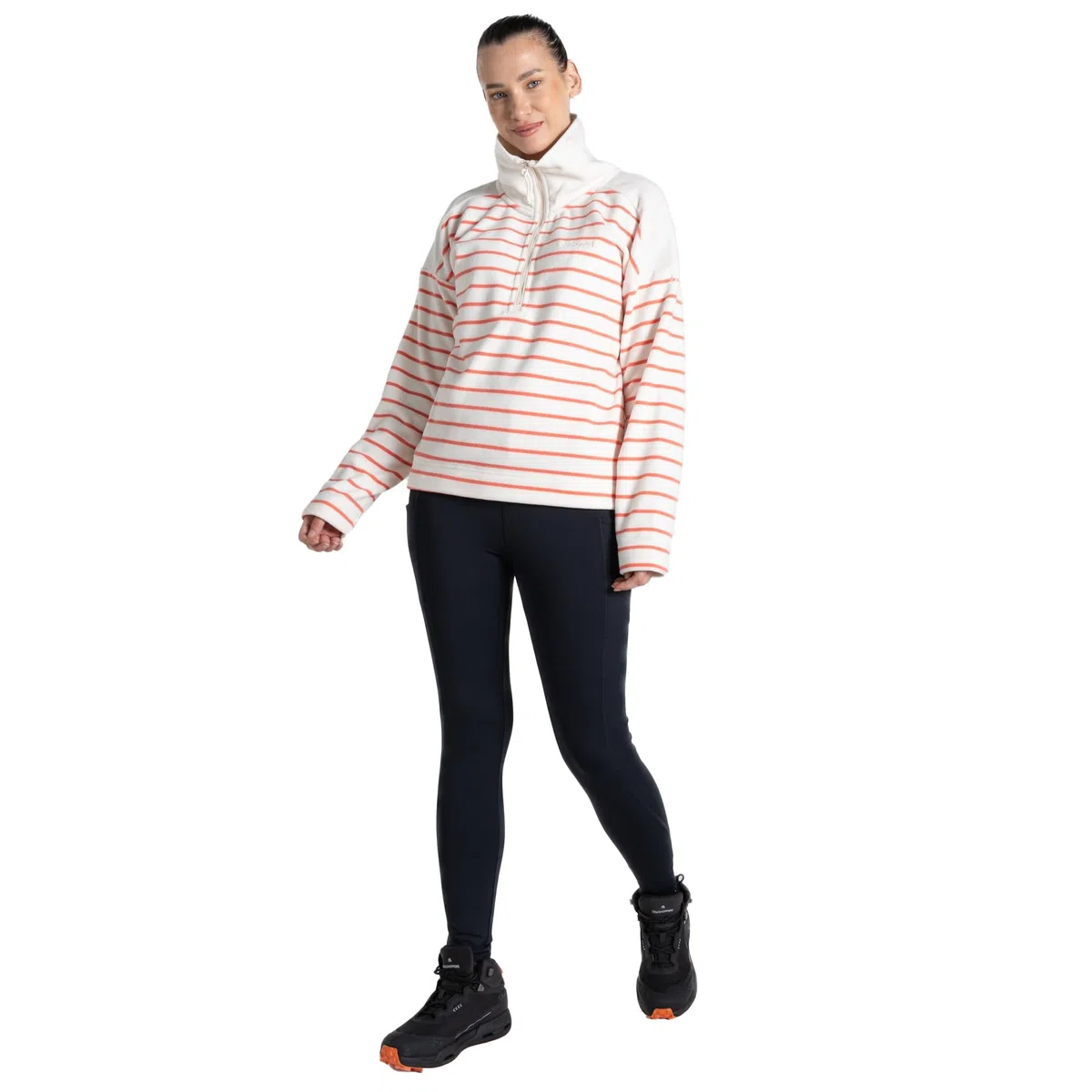 Craghoppers Lily-Chaqueta de Forro Polar con Media Cremallera para Mujer Jersey