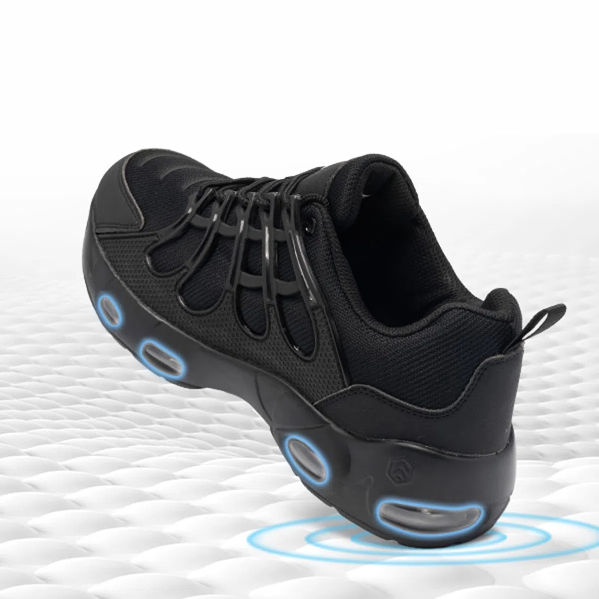 LARNMERN Antideslizante Cocina Zapatillas de Cocina Hombre Zapatos de Trabajo Hostelería Calzado Antideslizante sin Puntera