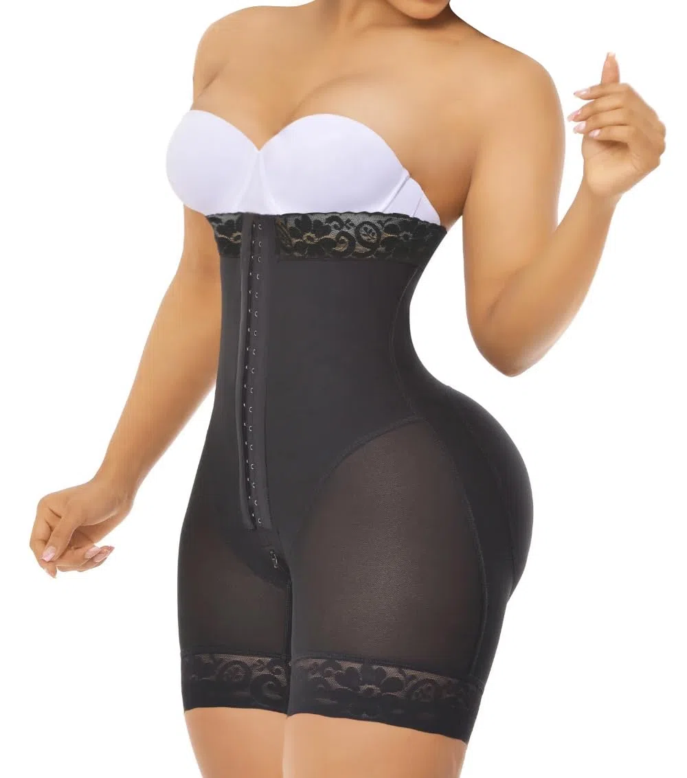 YIANNA Braga Faja Reductora Mujer Invisible Abdomen Reductor Short Realza Gluteos Fajas Reductoras para Vestido