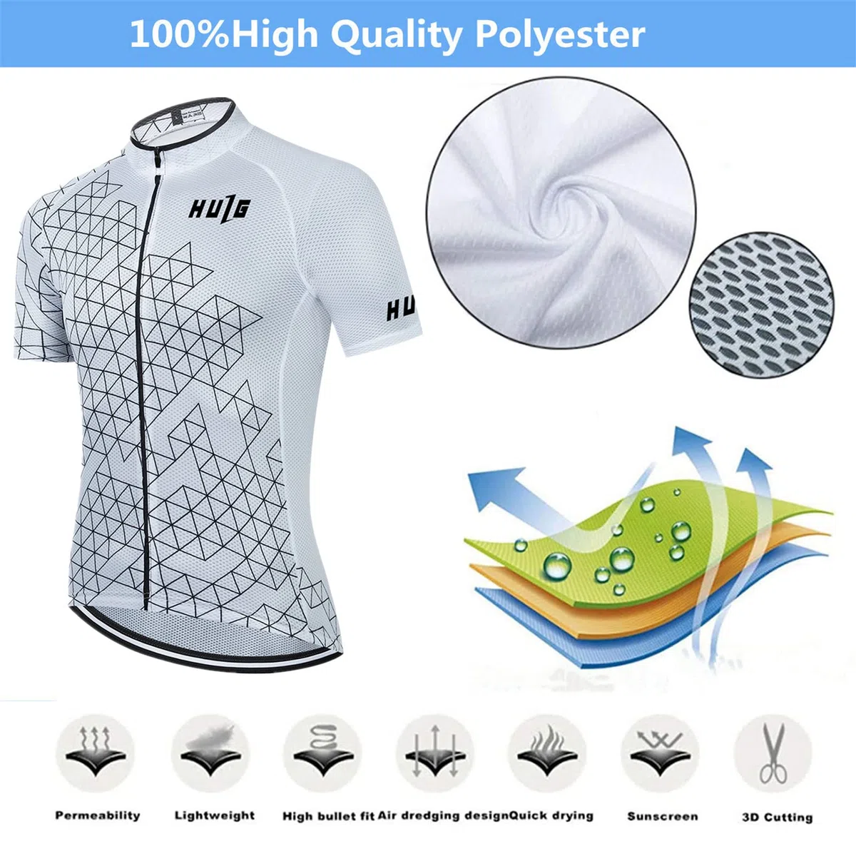 Conjunto De Ropa Ciclismo para Verano, Maillot Ciclismo Mangas Cortas Y Acolchado De 9D Gel Culotte Bicicleta para MTB