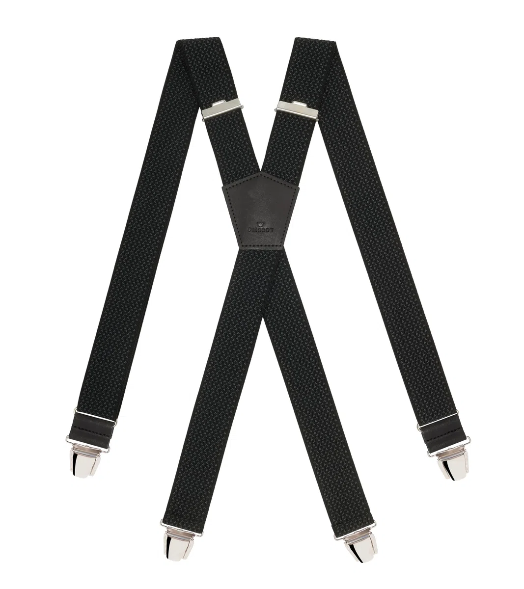 PIERROT Tirantes Premium para Hombre - Elástico Reforzado, Acabados de cuero y Clips Extra Fuerte - Garantía de por vida - Tirantes para Pantalones - Una Talla Para Todos
