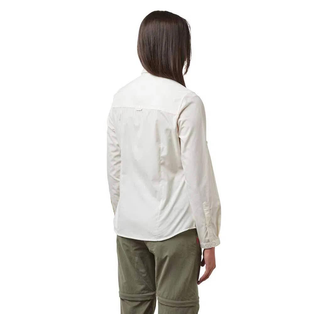 Craghoppers Kiwi Long Sleeve Shirt Camiseta para Senderismo Mujer (Pack de 1)