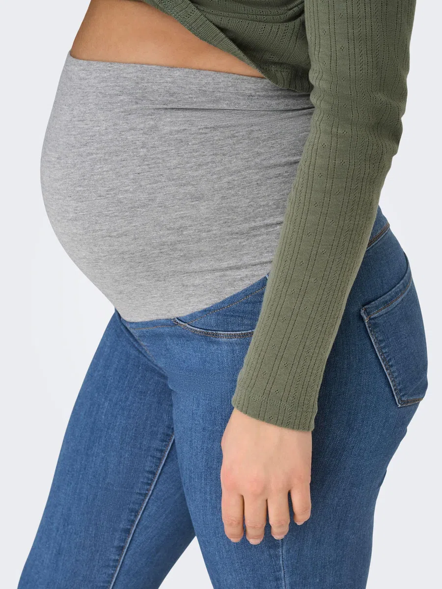 Only Olmrain Life Reg Skinny Jegging MBD Dnm - Jeans Mujer