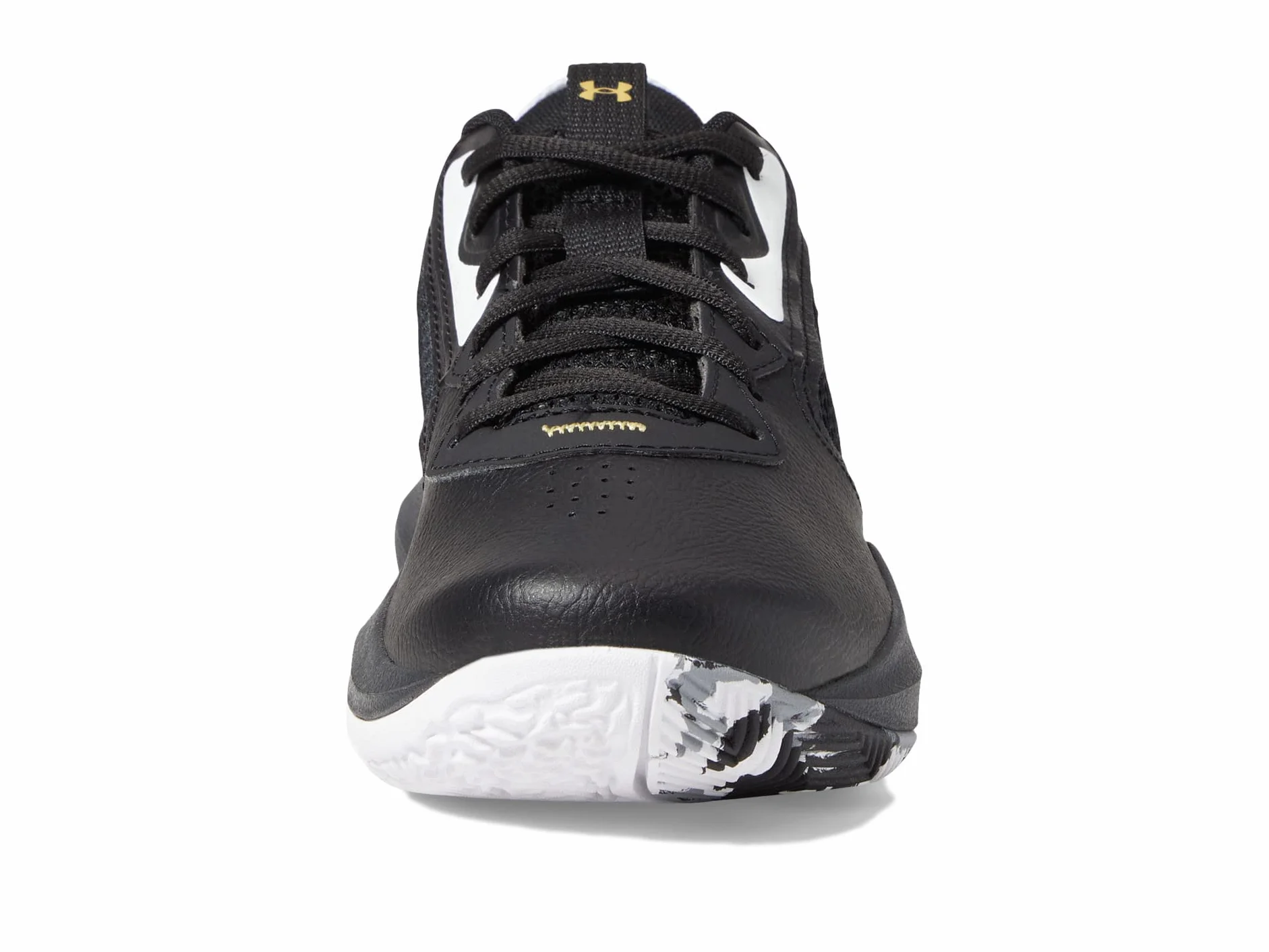 Under Armour Zapatillas de Baloncesto Unisex Grade School UA Lockdown 6 Court Performancence, Color Negro, Talla 38 EU, Negro, 38 EU