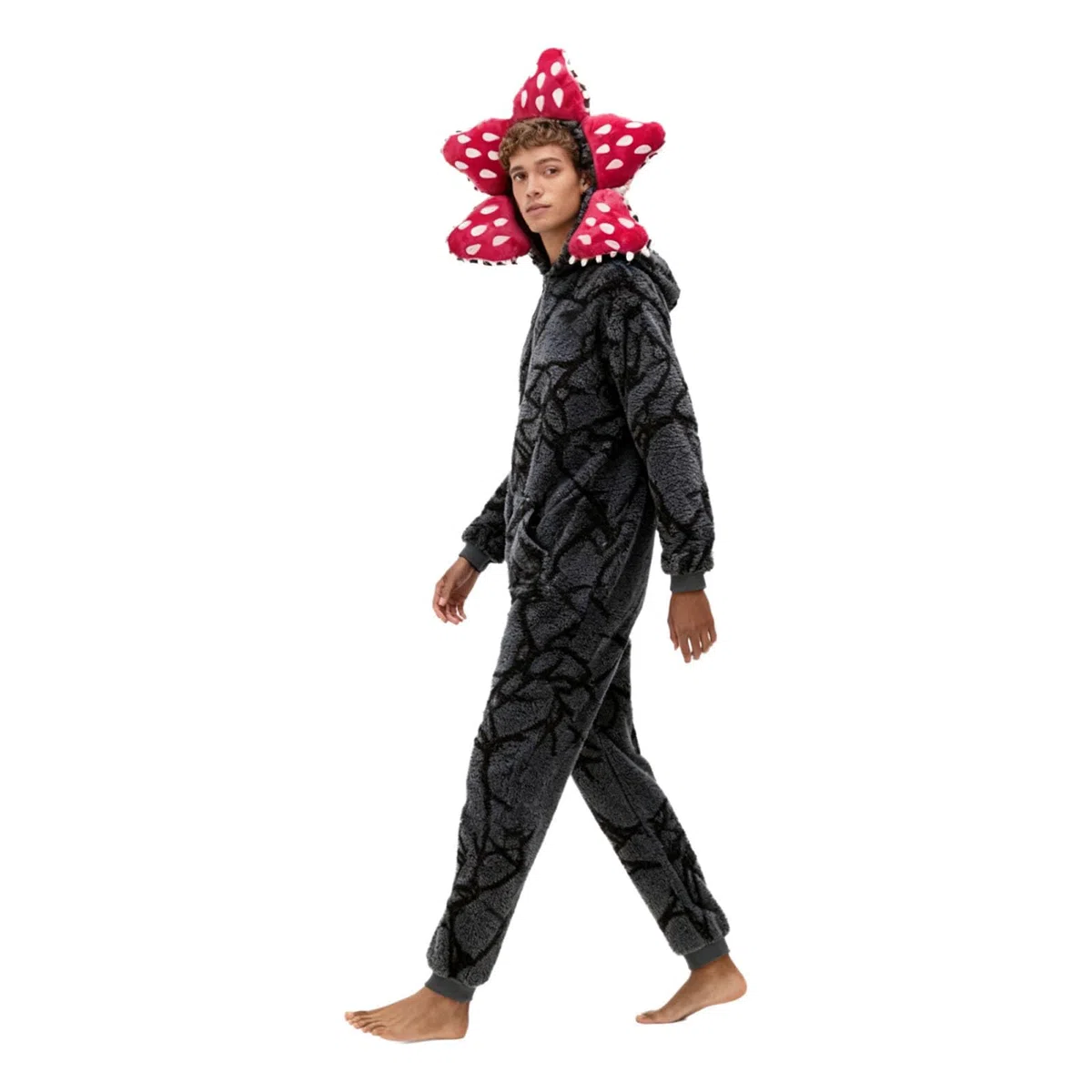 D-Demogorgon - Pijama unisex de una pieza para adultos, con capucha