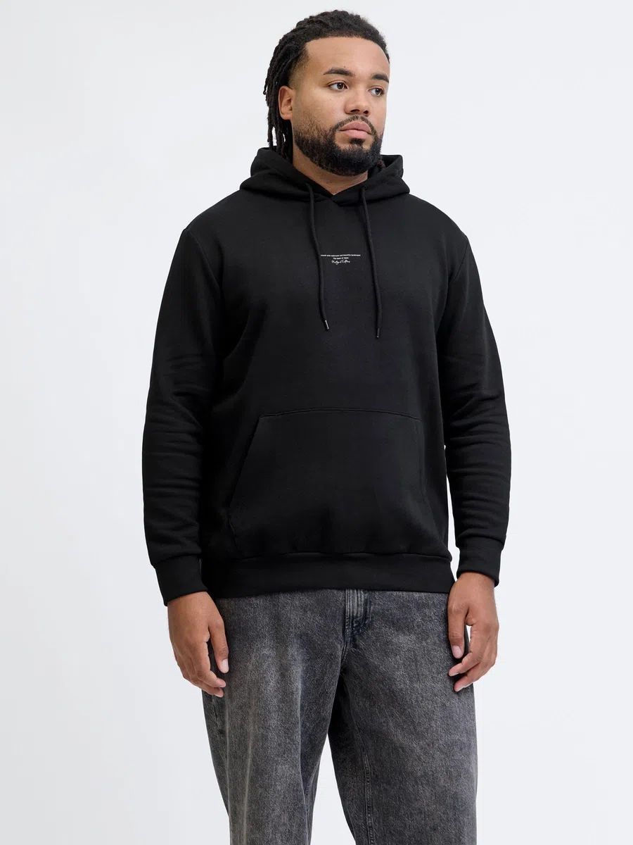 JACK & JONES Jjkenji Sweat Hood Pls Jjkenji Sudadera con Capucha Pls Hombre (Pack de 1)