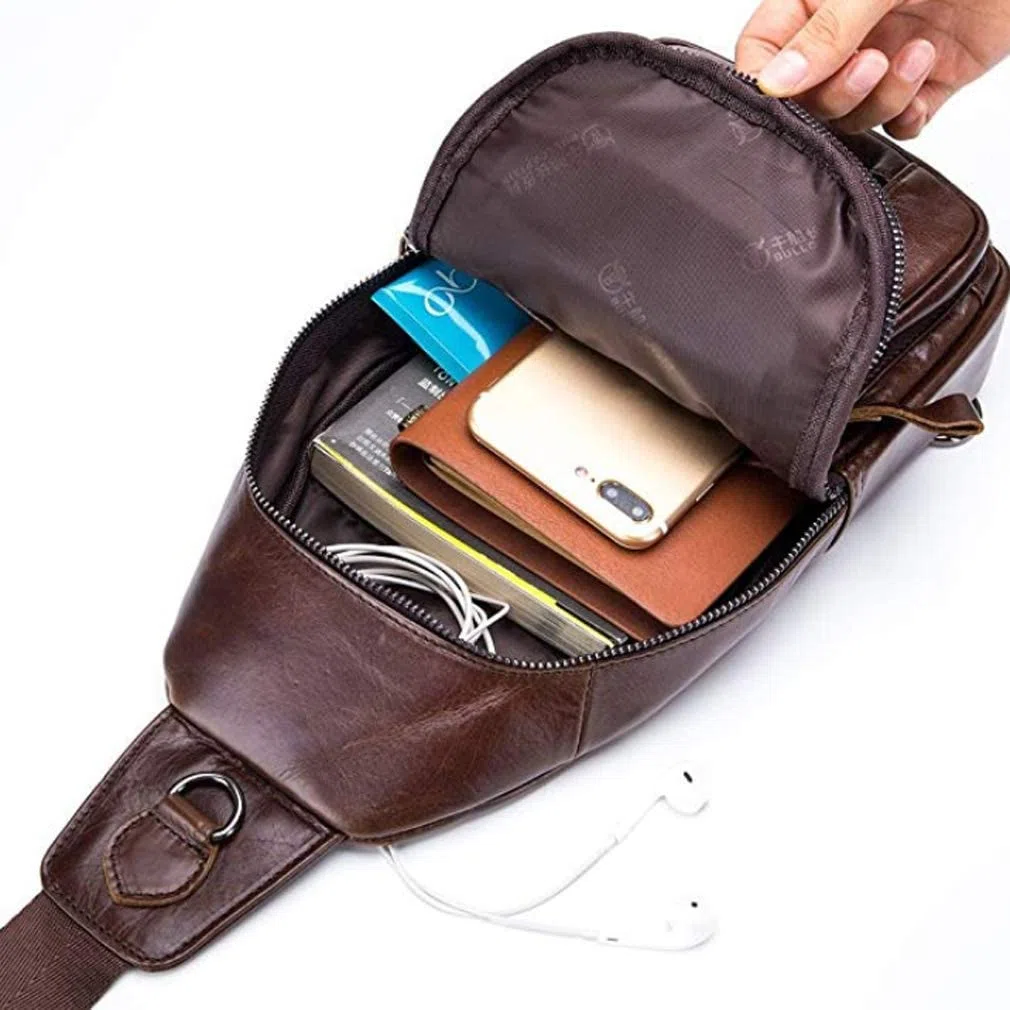 Bolso de hombro deportivo de nailon para hombre y mujer, crossbody Fanny hombro pecho Ppack viaje escuela negocios portátil ciclismo senderismo camping mochila de día negro