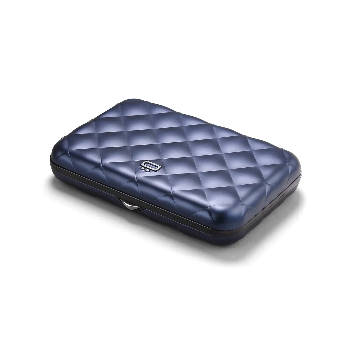 ÖGON -DESIGNS- Tarjetero para Mujer, de Aluminio rígido Acolchado, protección RFID contra el fraude y la desmagnetización, Cartera compacta, Modelo Lady Case Helsinki