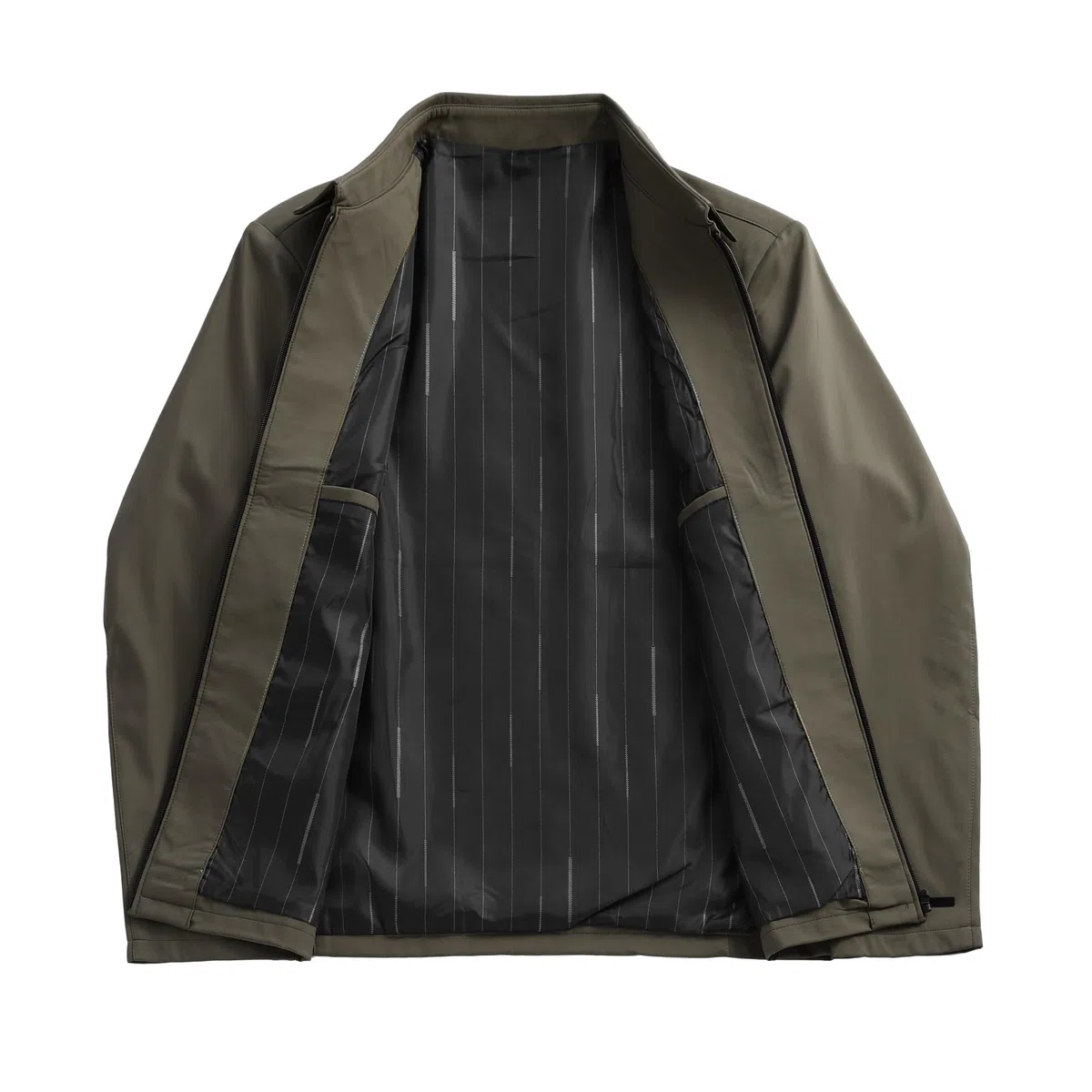 Allthemen Chaqueta Ligera para Hombre Cazadora Casual Solapa con Cremallera Bomber de Transición Primavera Verano