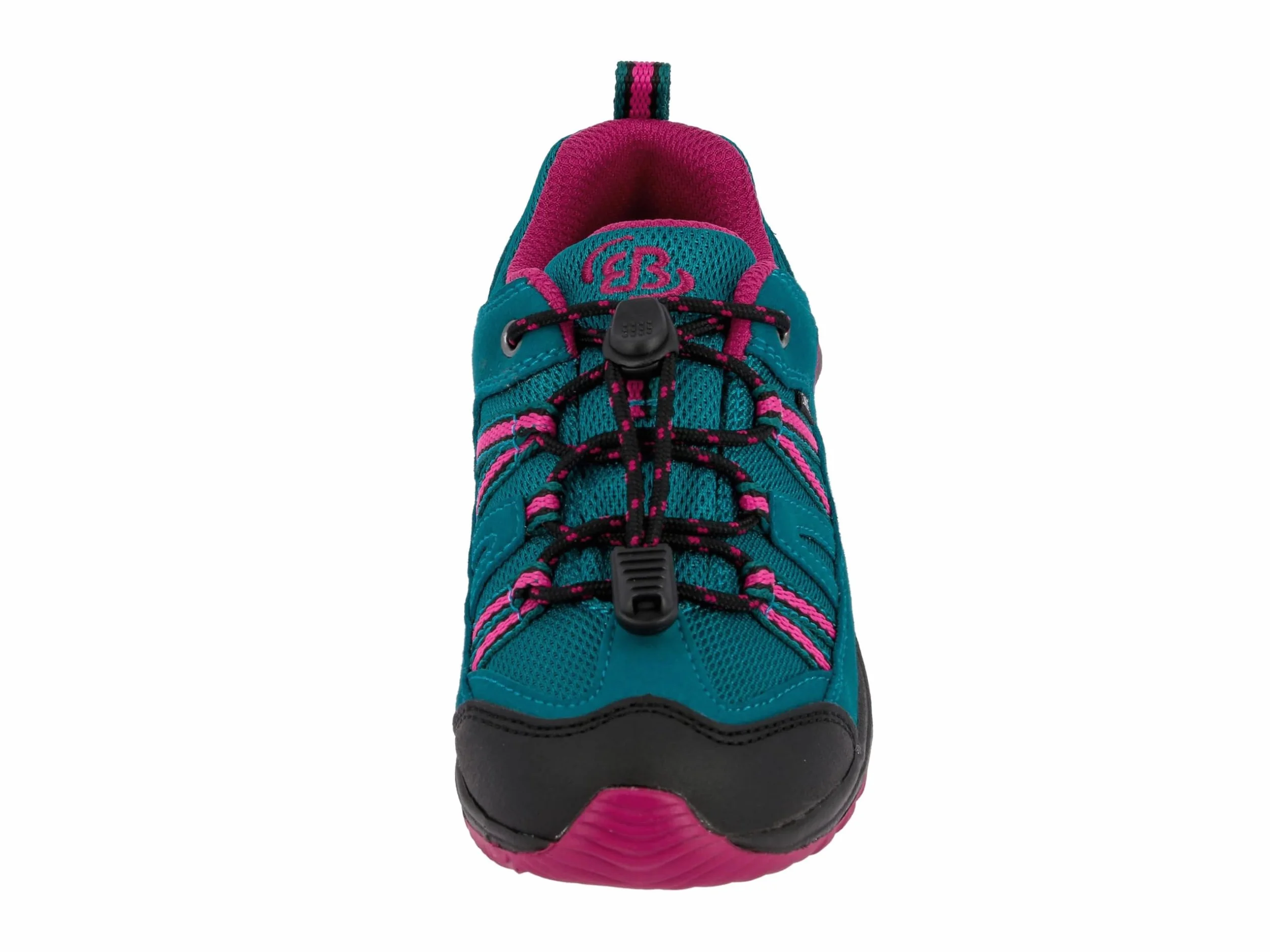 Brütting Zapatillas de Senderismo Unisex para niños Ohio Low Trekking & Senderismo, Turquesa Rosa., 28 EU