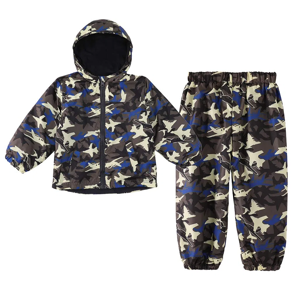 LZH Chubasquero para niñas, impermeable, chaqueta con capucha, abrigo, pantalones, traje, 2 piezas, conjuntos