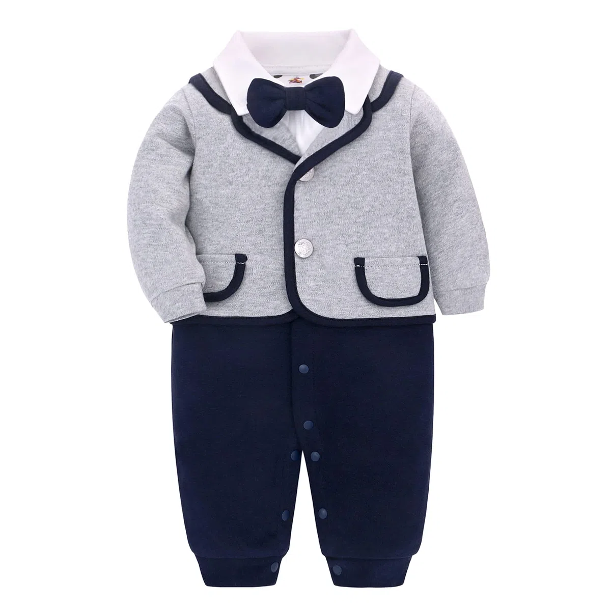 famuka Esmoquin para bebé Traje para recién Nacido Bautismo Boda Sesión de Fotos Ropa de bebé