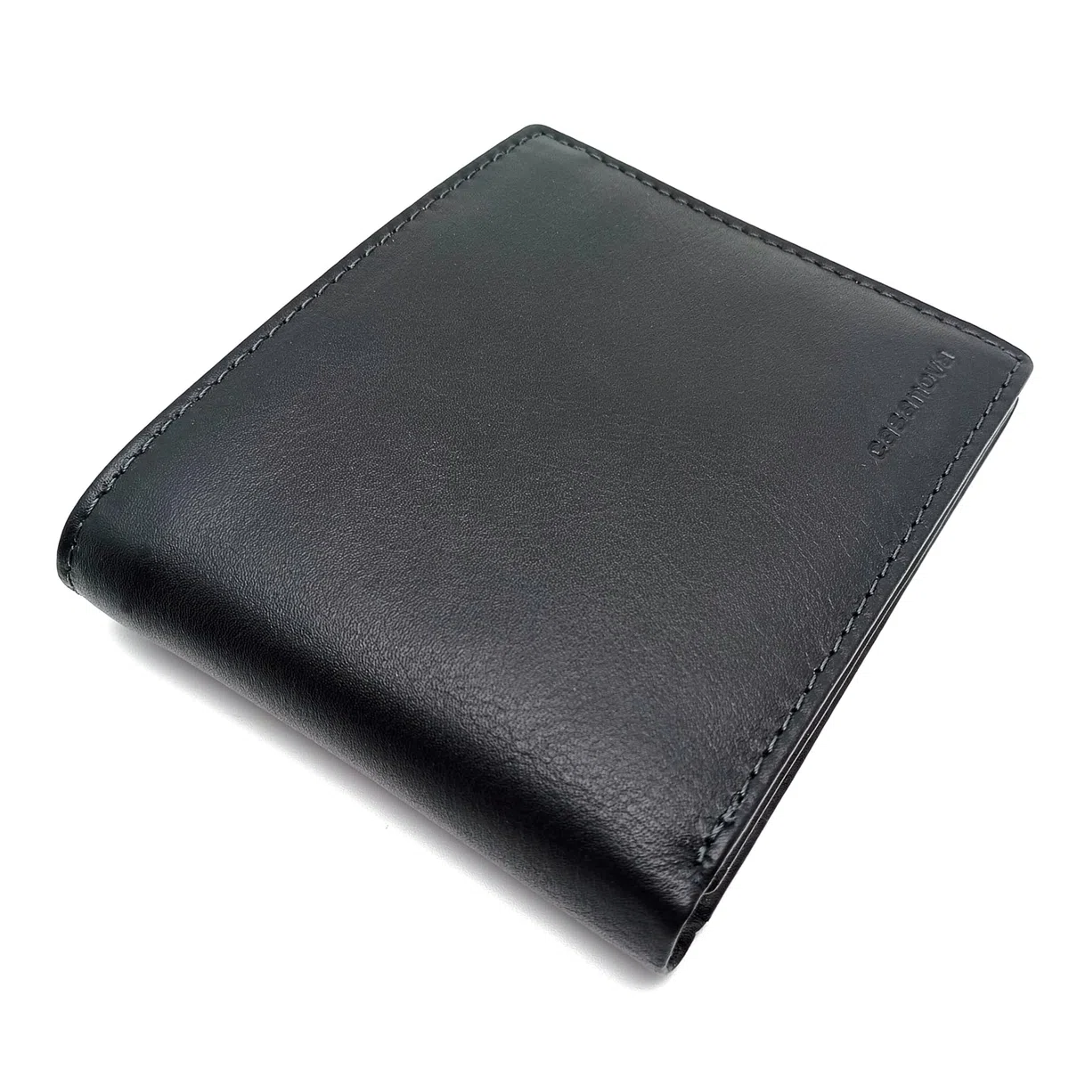 Cartera Hombre Piel Americana SIN Monedero - Hecho a Mano - 10094 Negro