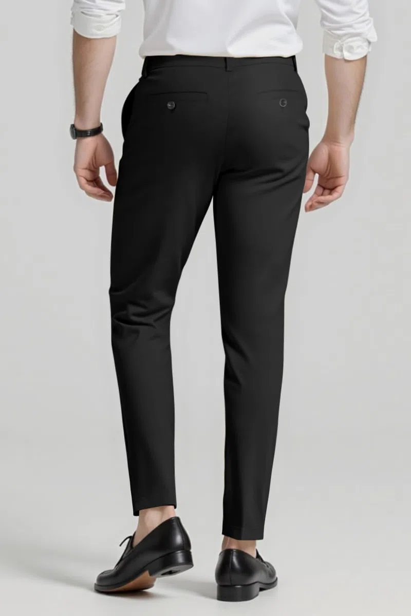 GINGTTO Pantalones Chinos Hombre Elásticos Slim fit Pantalón de Vestir Ajustados para Hombres