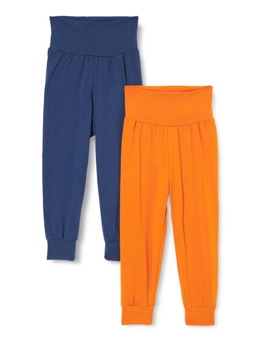 Fred's World by Green Cotton Alfa Funky Pants Baby 2-Pack, Calzoncillos Unisex Adulto, Marmalade/Academy,