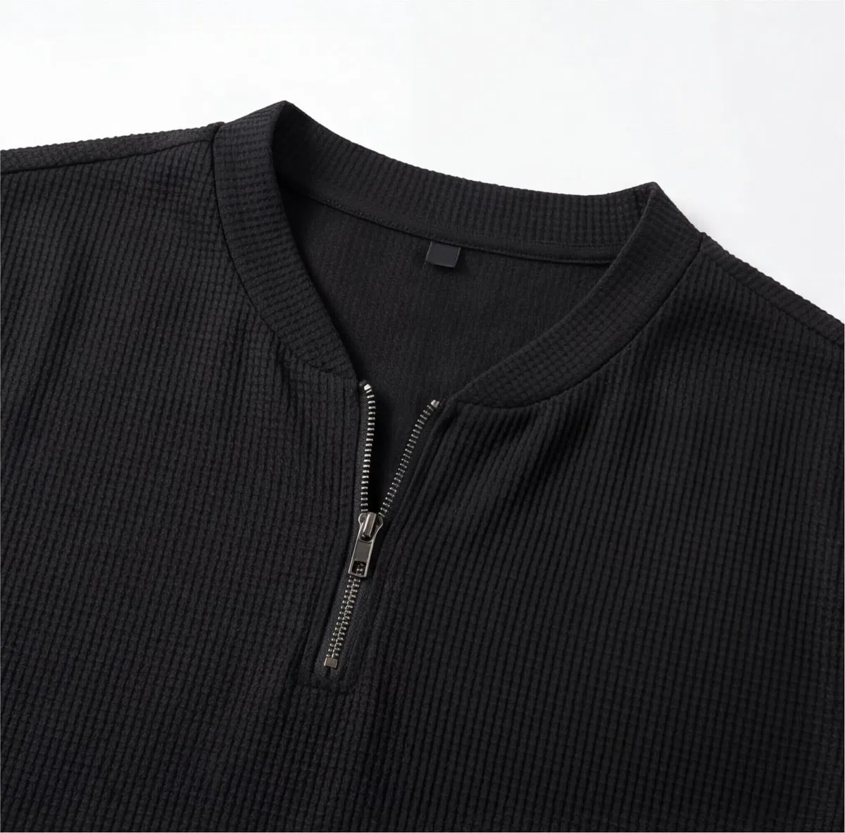 Chándal Deportivo para Hombre Camiseta de Manga Corta con Cremallera y Pantalones Largos Conjunto Deportivo Hombre Verano