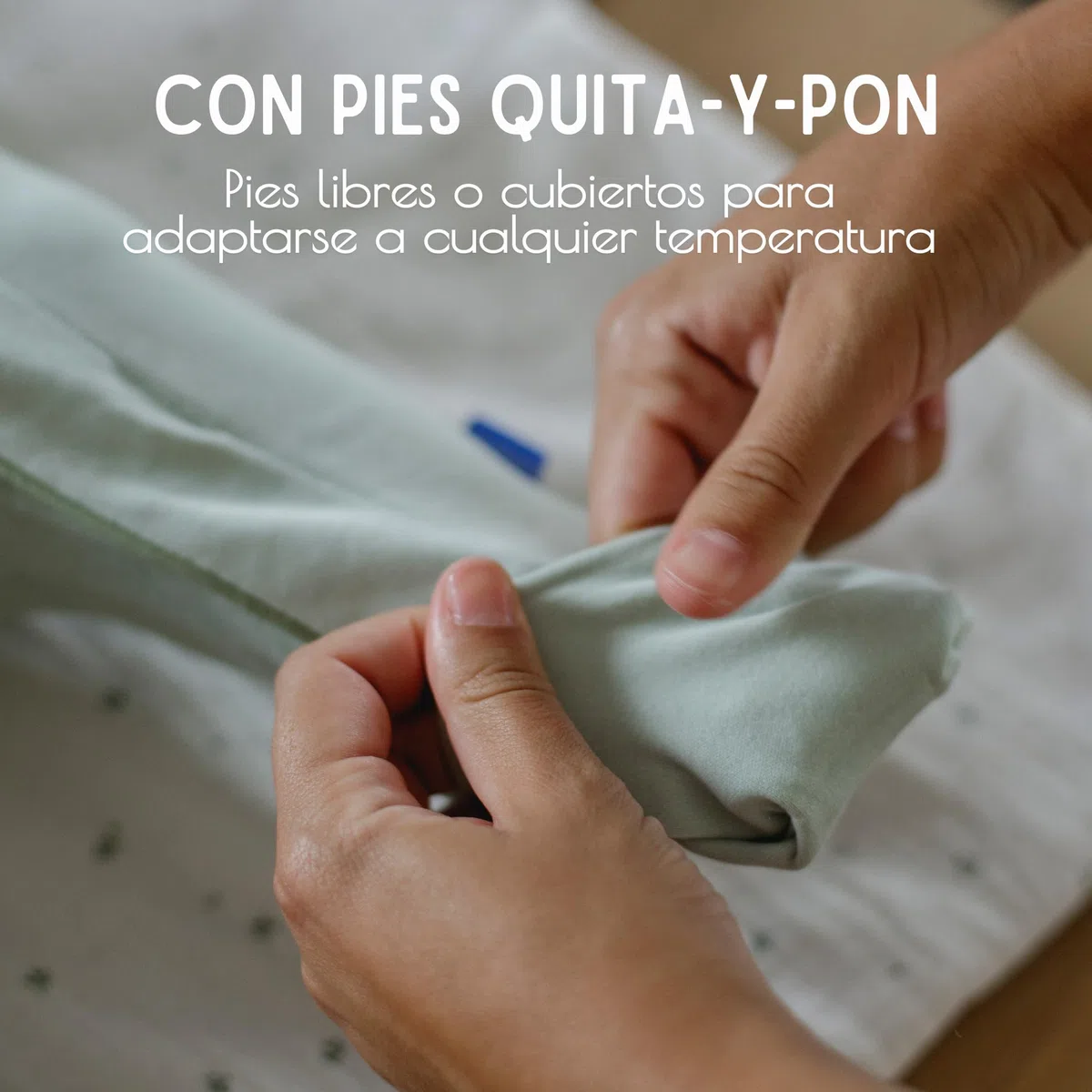 Pijama Bebé Cierre Magnético Integrado para Cambio Fácil y Práctico, Algodón 100% Orgánico, Pies Convertibles, Pelele Entero Suave