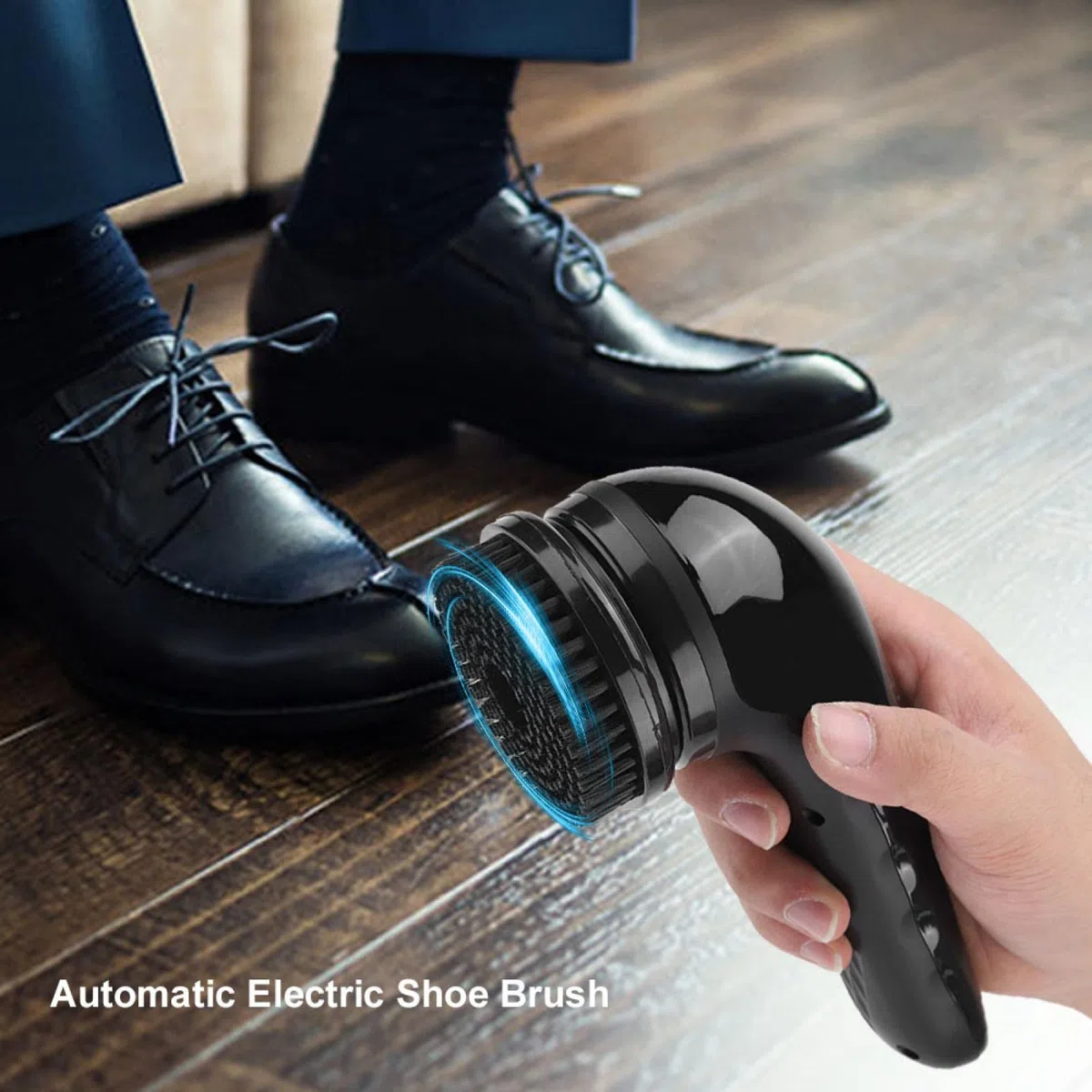 Kit eléctrico para lustrar zapato, Ceradora de zapato eléctrica, Cepillo recargable por USB, Pulidor multifuncional