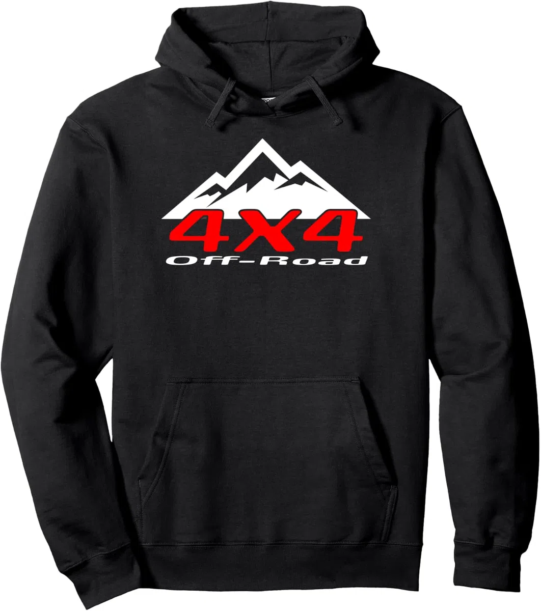 4x4 Off Road Mountain Camisa Sudadera con Capucha